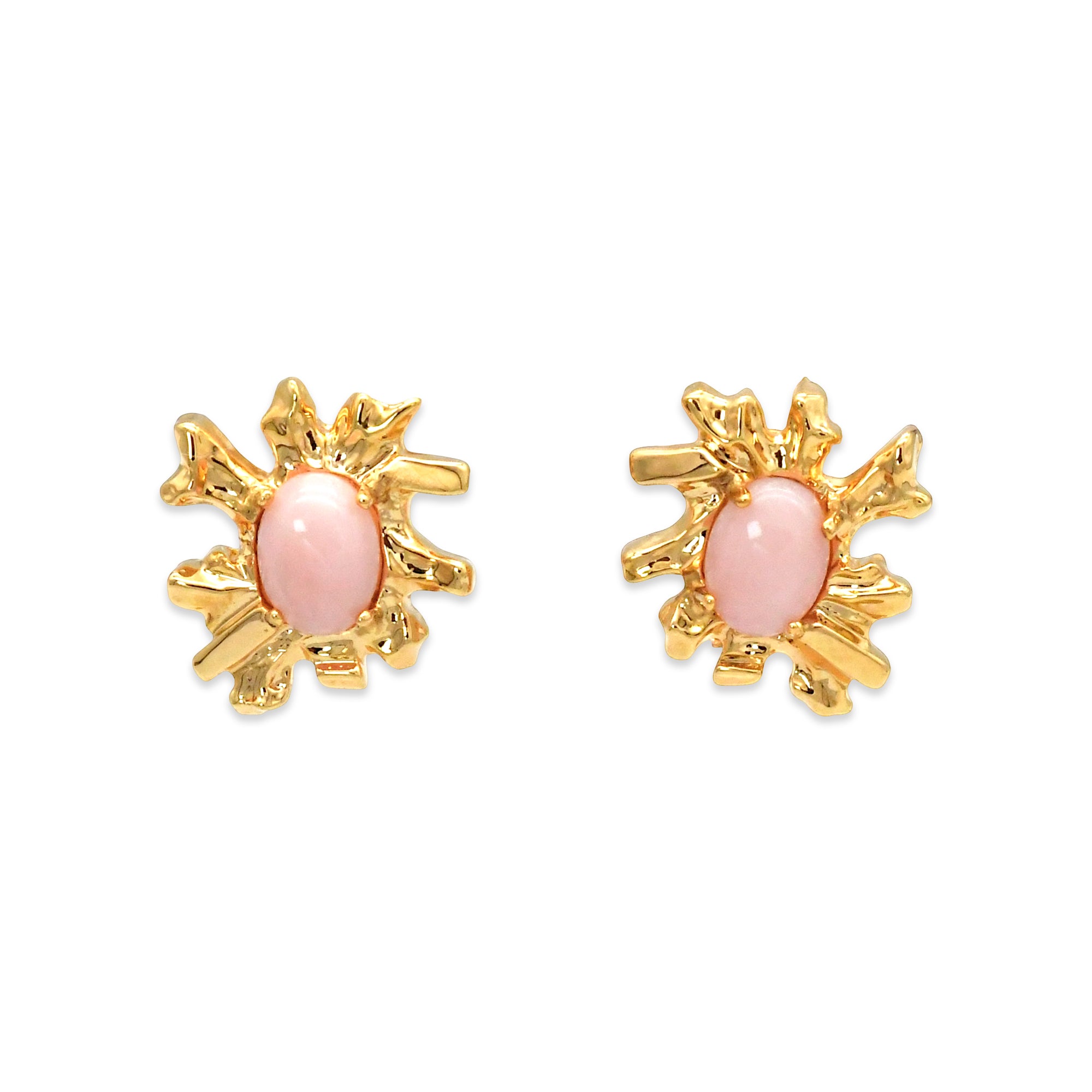 ラグーン コーラル ピアス