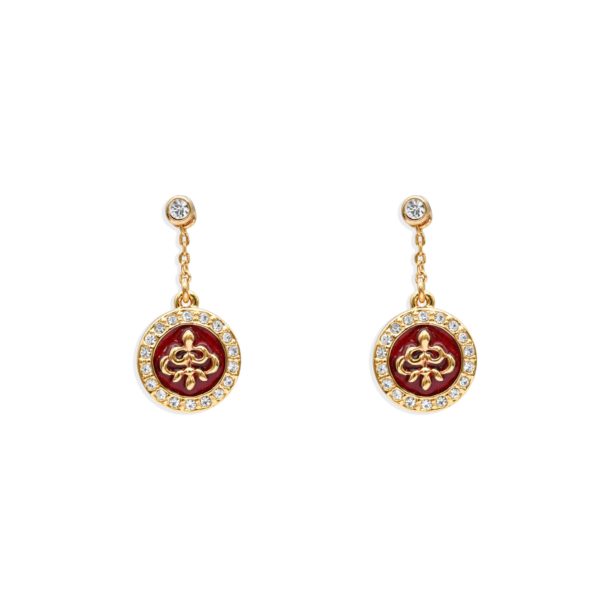 Kurenai  reversible earrings