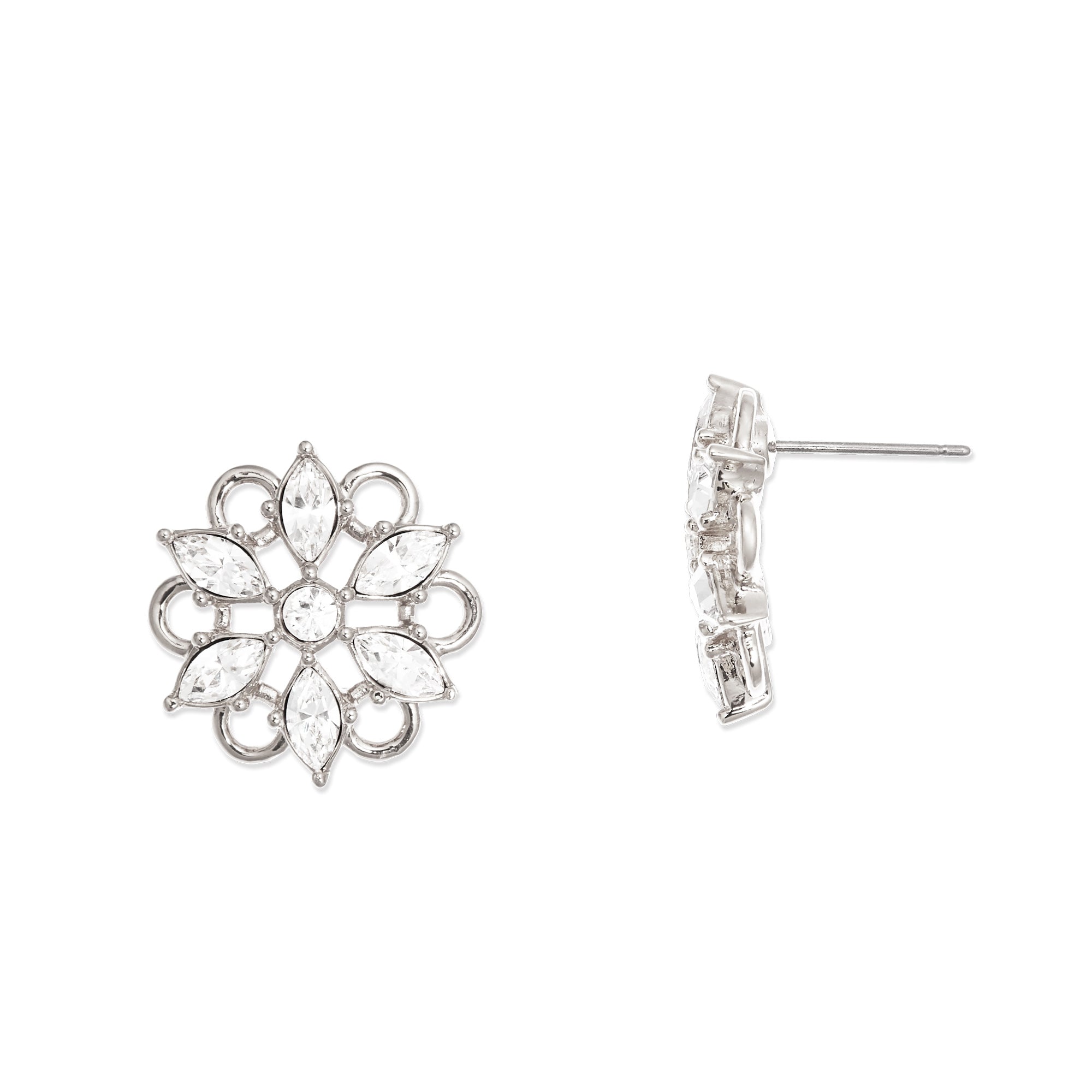 Neige Clear Earrings