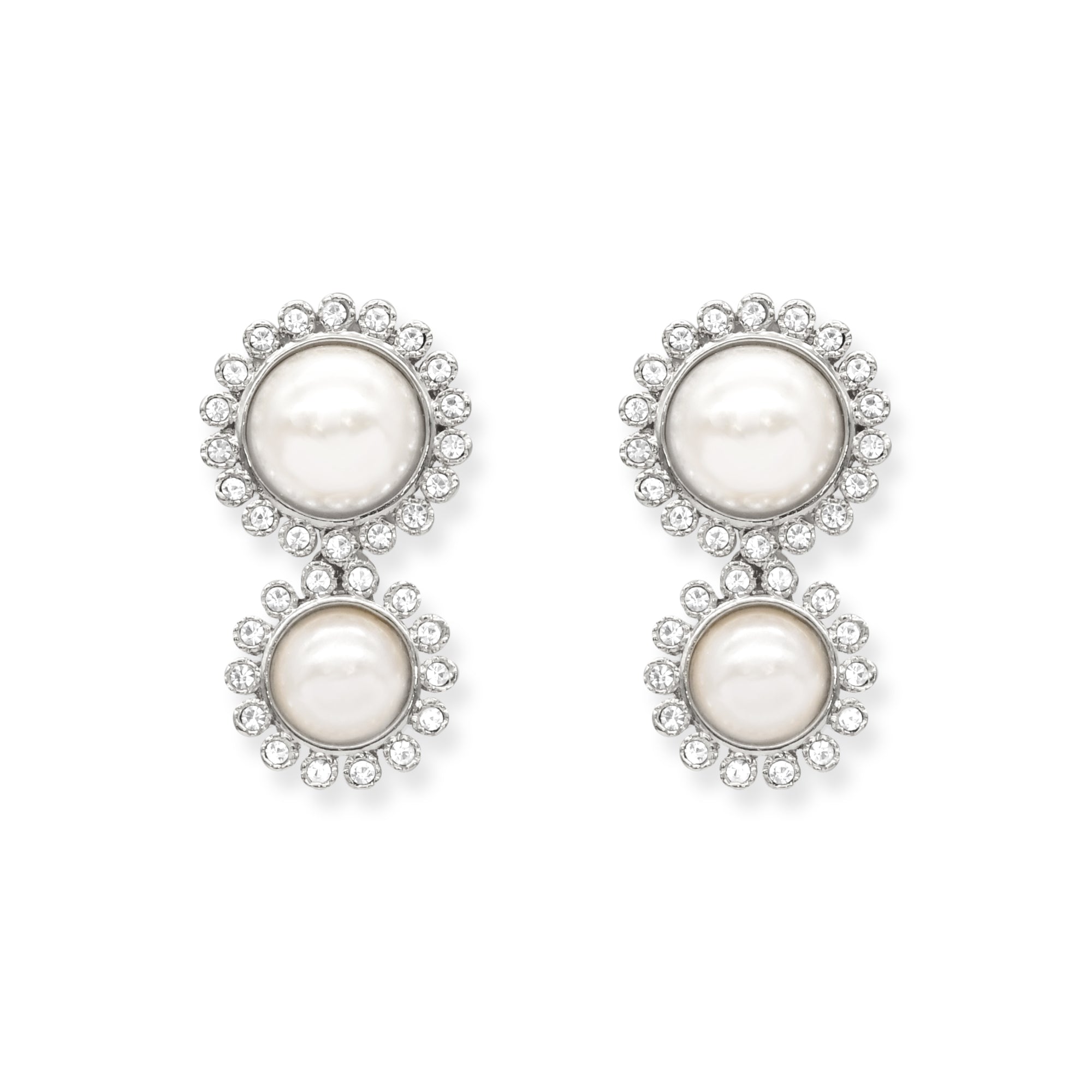 Kurenai  pearl earrings