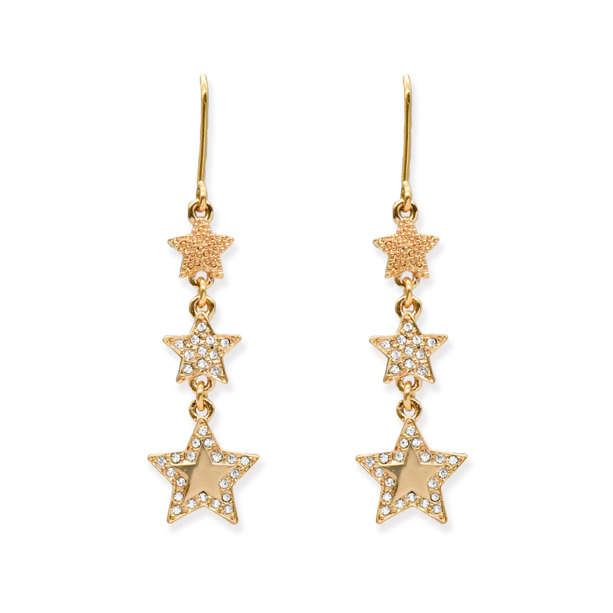 Red Star Earrings