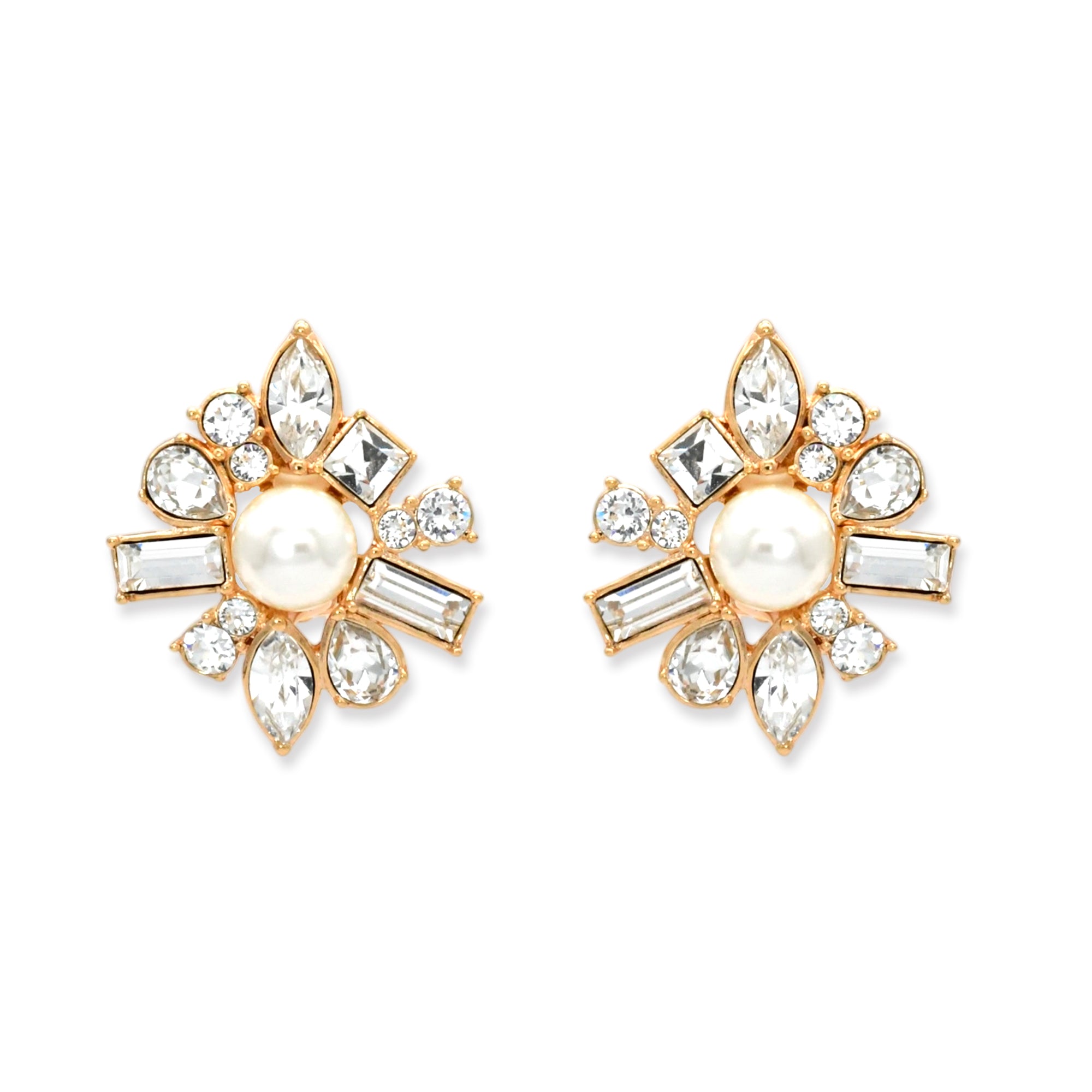 パールビジュー ピアス