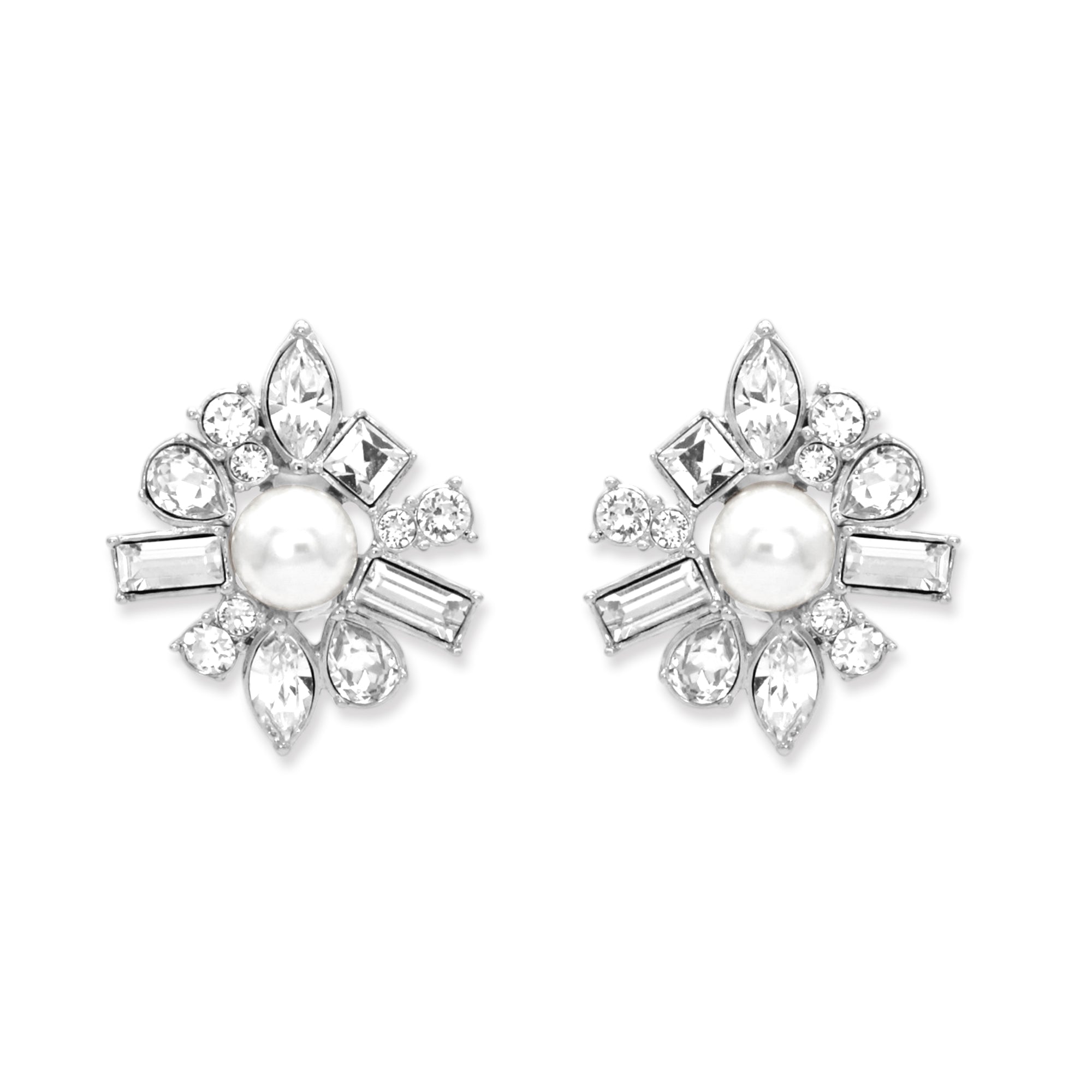 パールビジュー ピアス