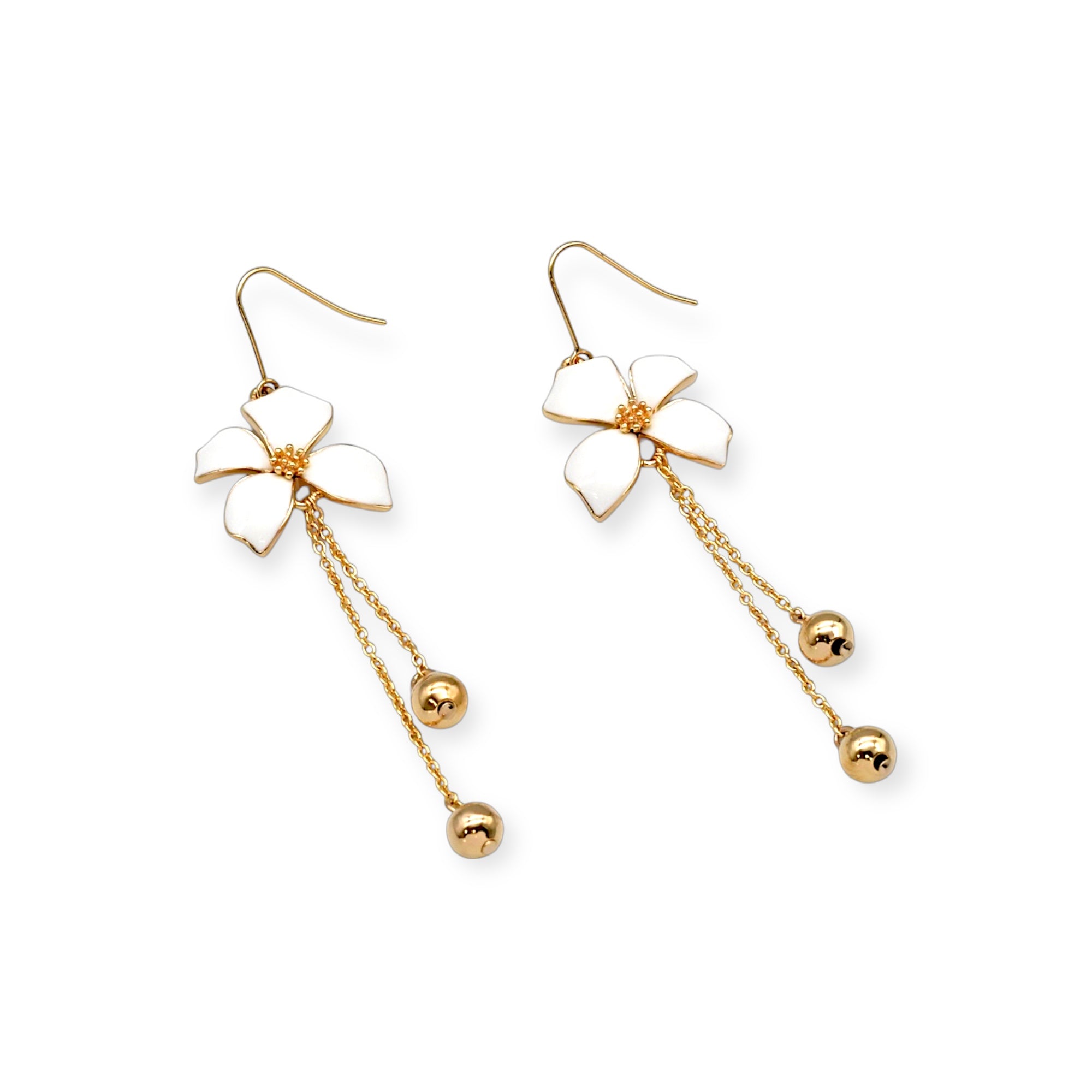 フルールブランシュ ロングピアス