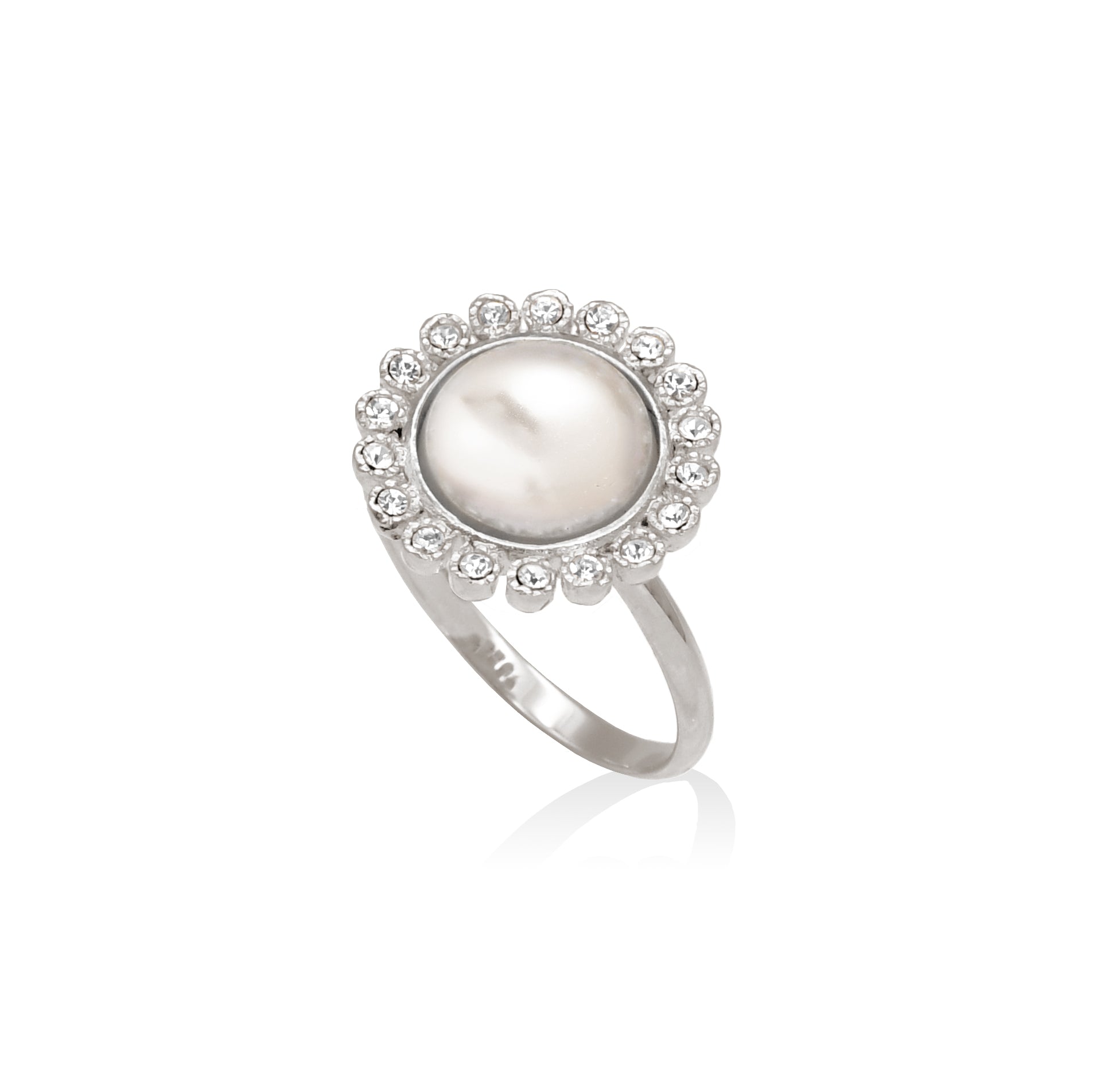 Kurenai pearl pinky ring