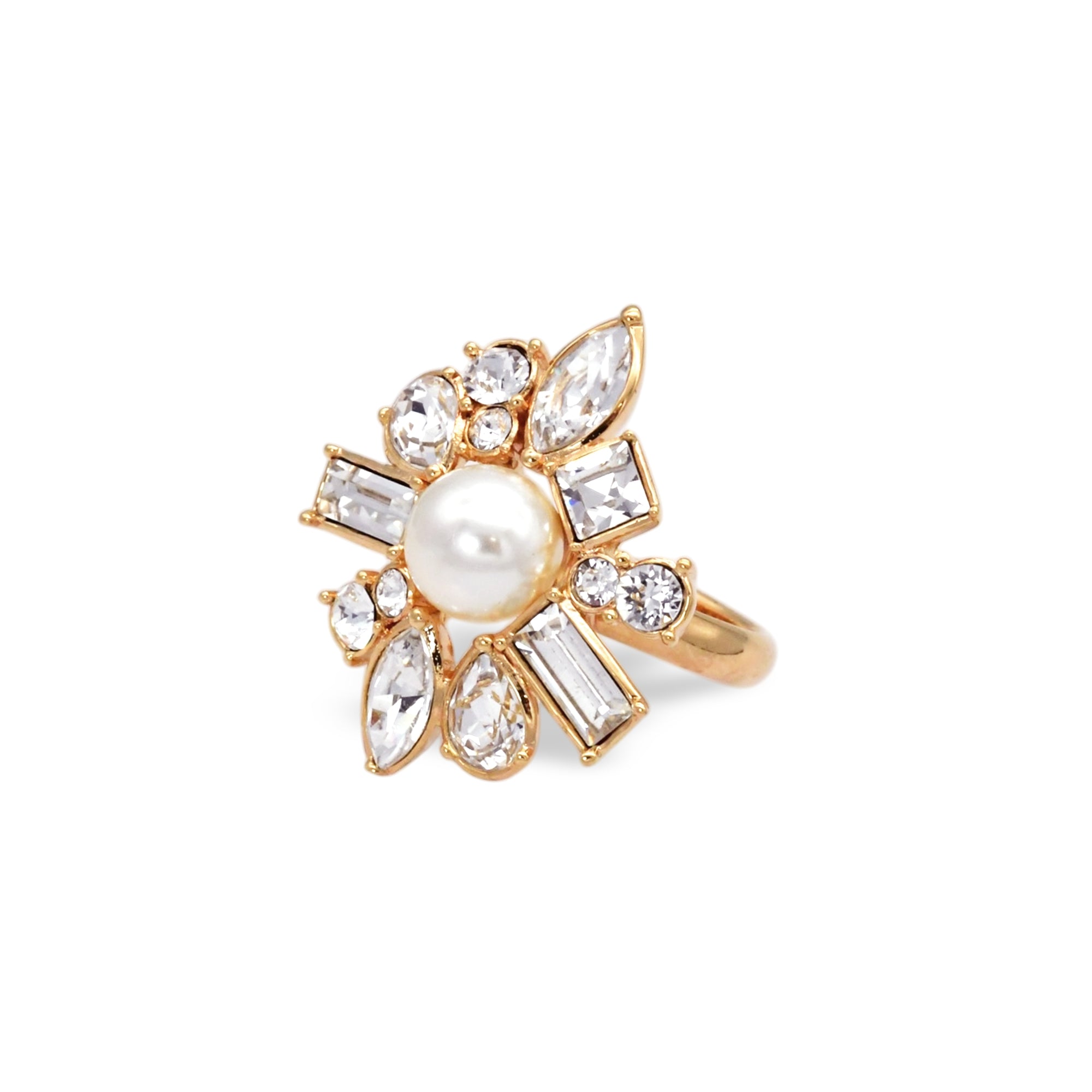 パールビジュー リング