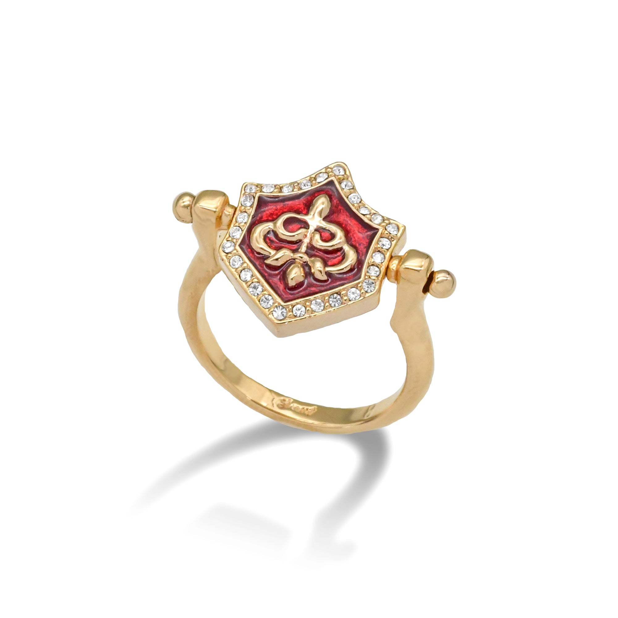 Crimson Amulet Ring