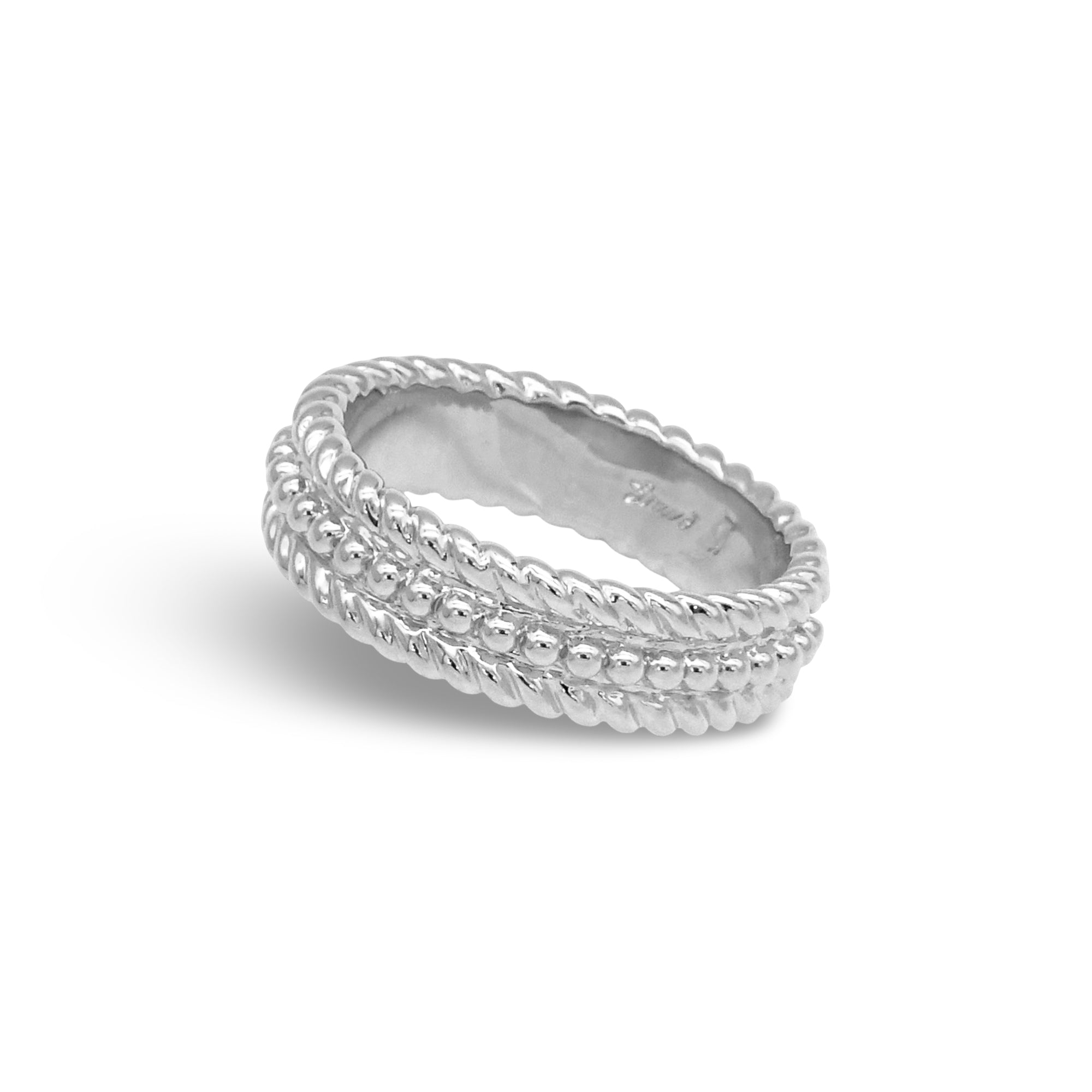 フリンジ メタル リング