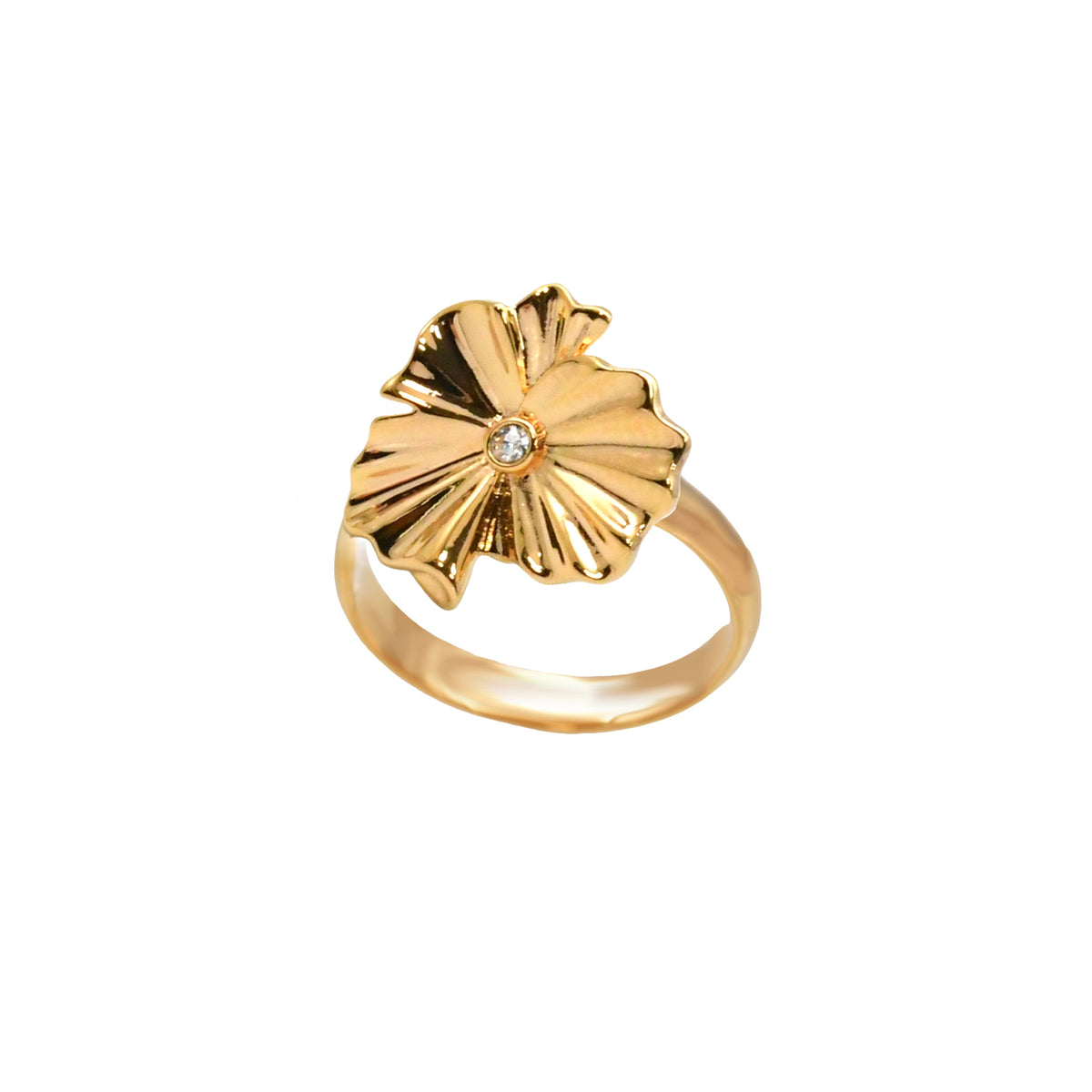 Botanical Flower Ring