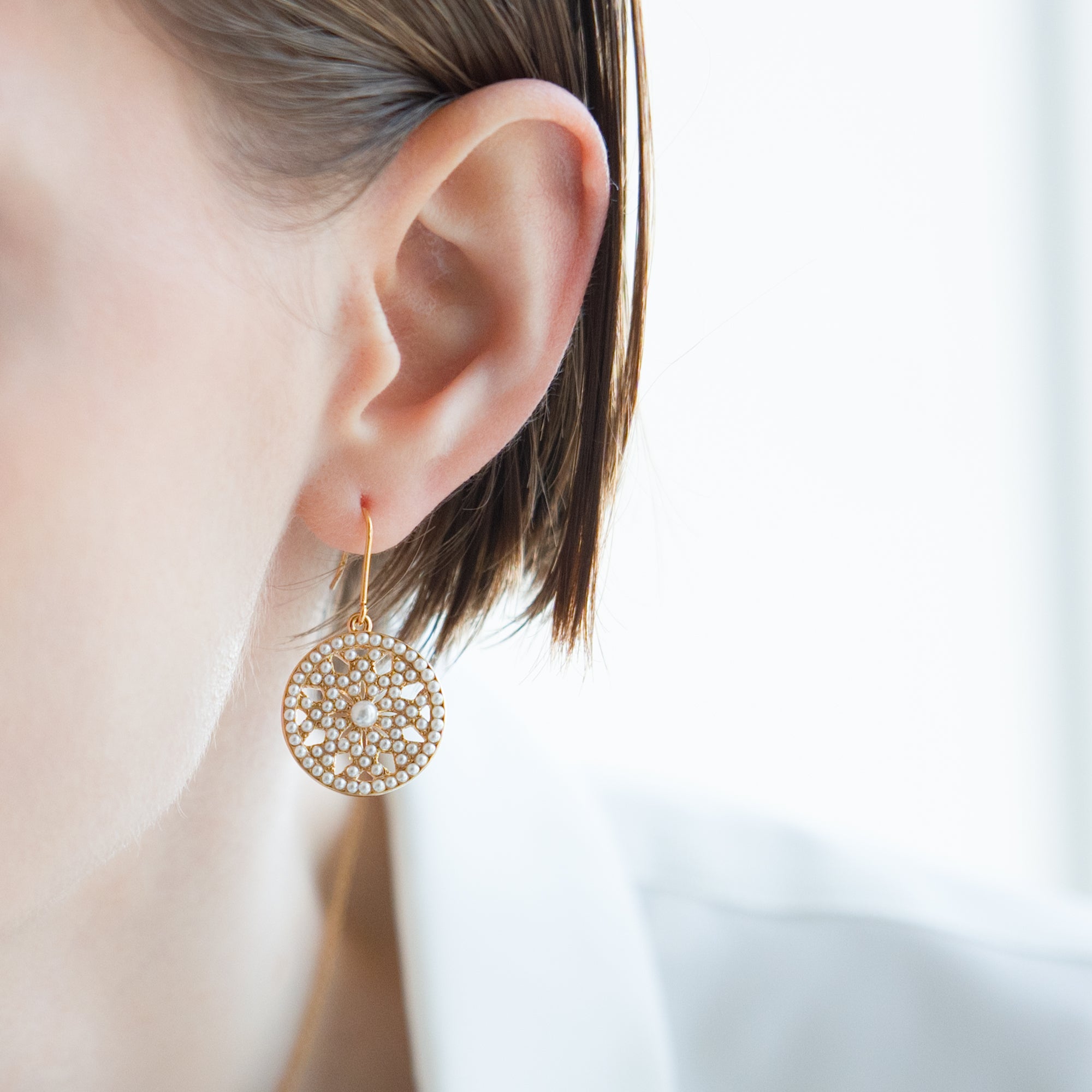 Dantelle Pierced Earrings