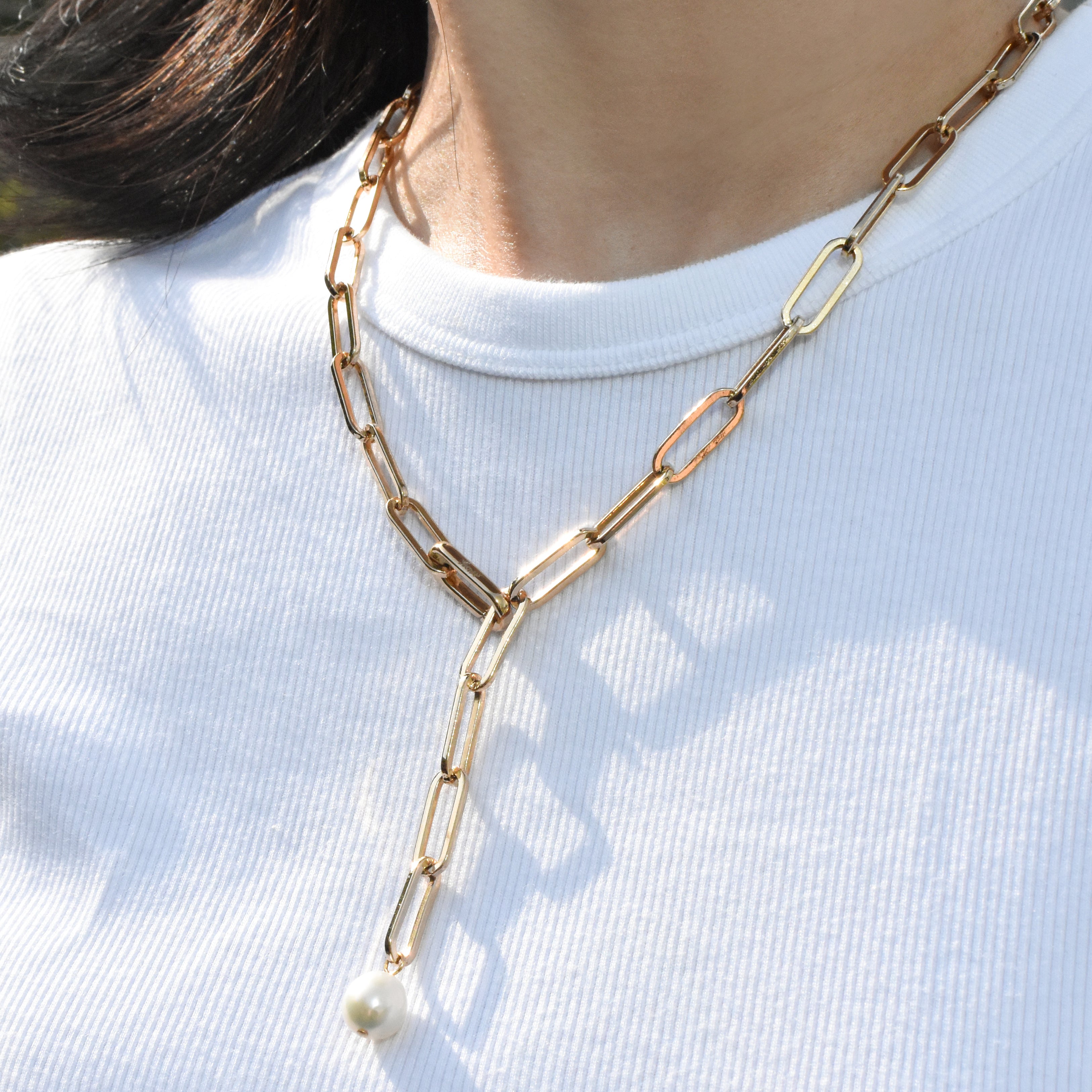 Trésor baroque pearl necklace