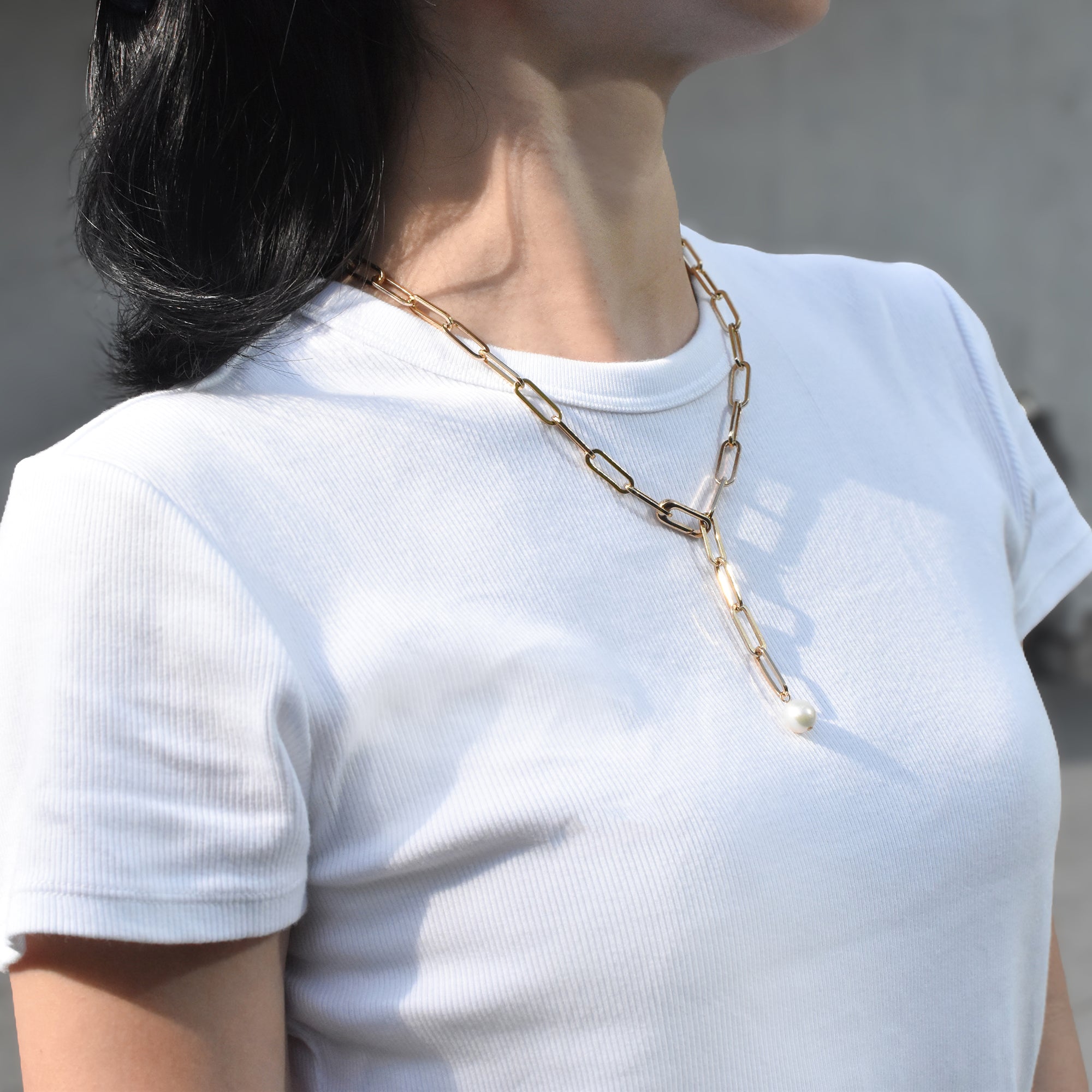 Trésor baroque pearl necklace