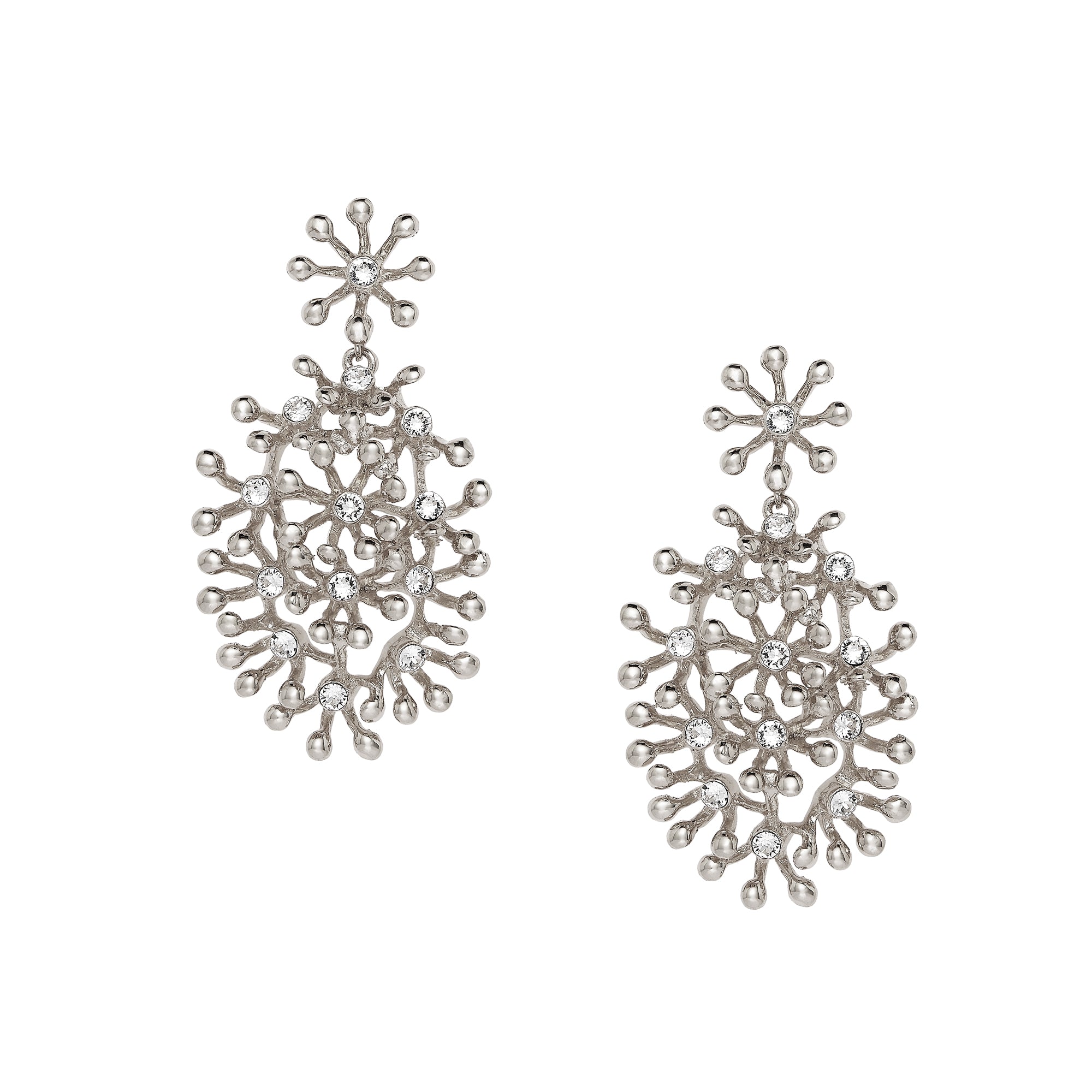 Brillia oval earrings